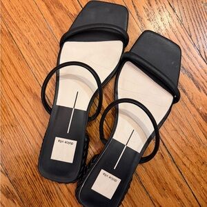 Dolce Vita Black Strappy Sandals